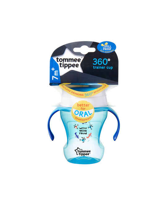 Tommee Tippee - 360 DEGREE TRAINER CUP 6M+ (Blue) image number 3